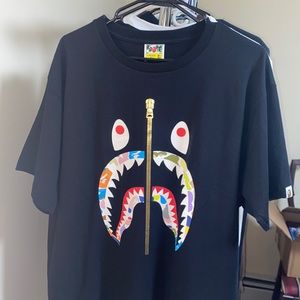 Bape shark tee